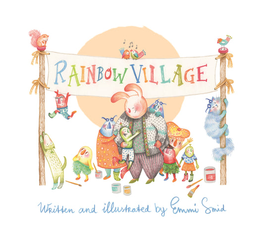 Rainbow Village by Emmi Smid