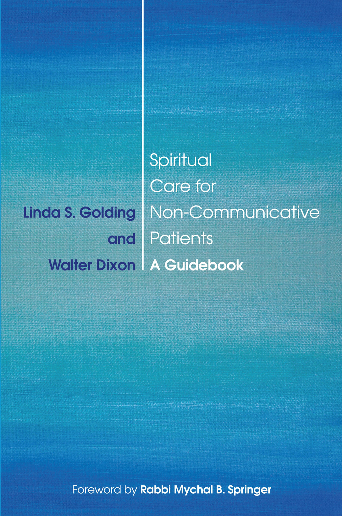 Spiritual Care for Non-Communicative Patients by Linda S. Golding, Walter Dixon, Rabbi Mychal B. Springer